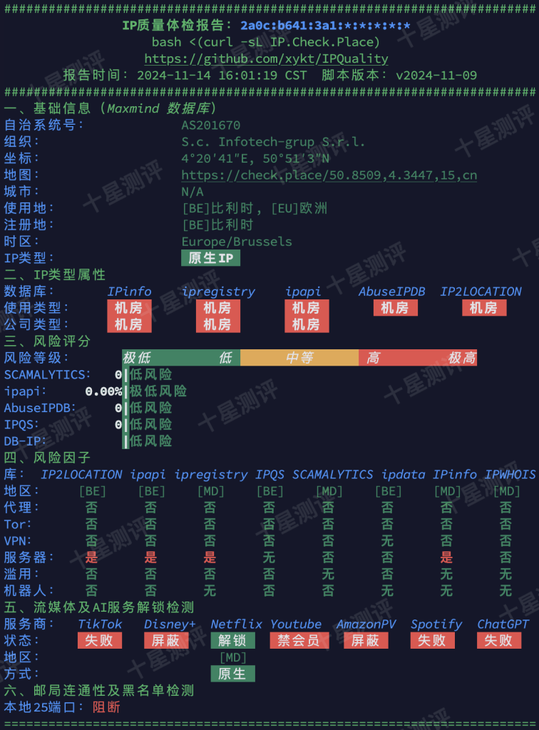 AvenaCloud|摩尔多瓦基希讷乌VPS综合测评 21 2024111417032703271727