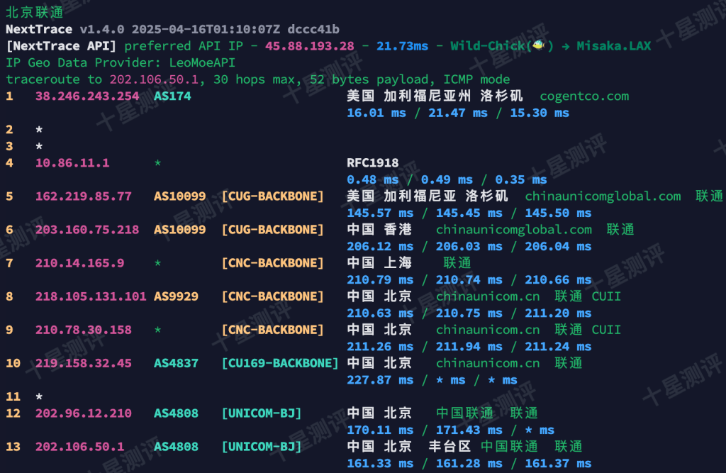 丽萨主机|全新IP段美国双ISP家庭住宅VPS综合测评,GTT上游+强制AS9929&CMIN2 19 2025042213342334231323
