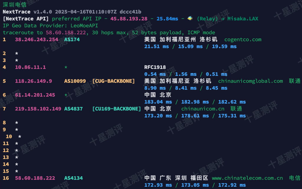 荫云Yin-Net|美国家庭住宅原生双ISP VPS综合测评 13 2025043011183918391139
