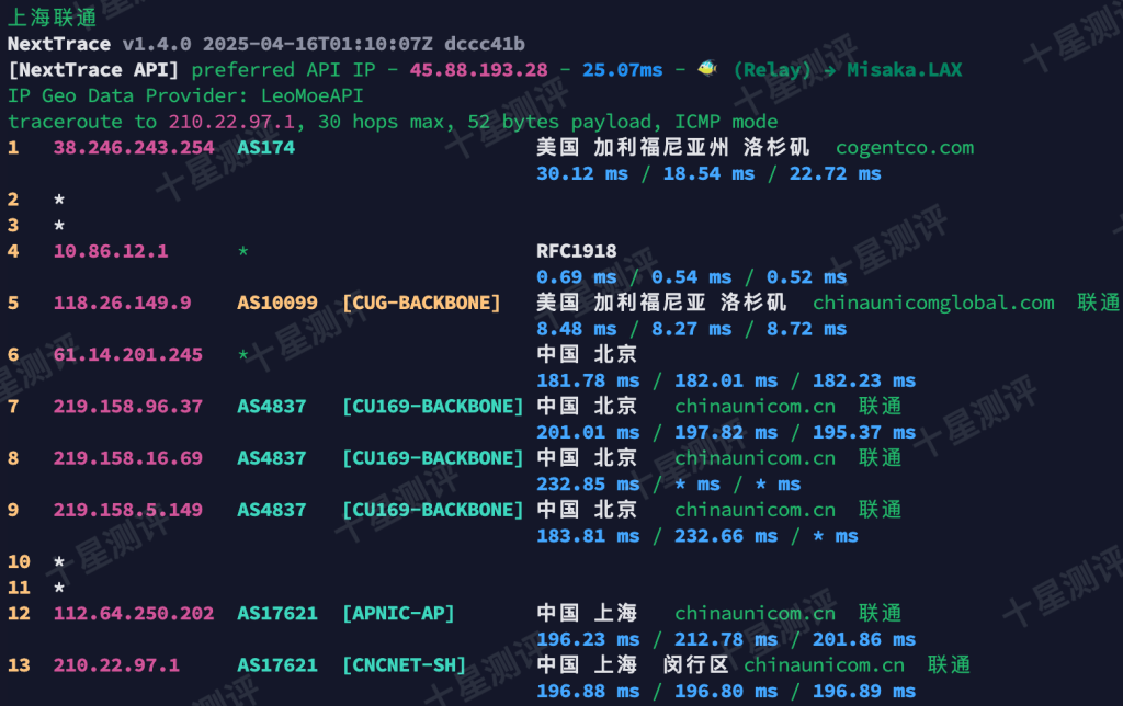 荫云Yin-Net|美国家庭住宅原生双ISP VPS综合测评 15 2025043011190619061106