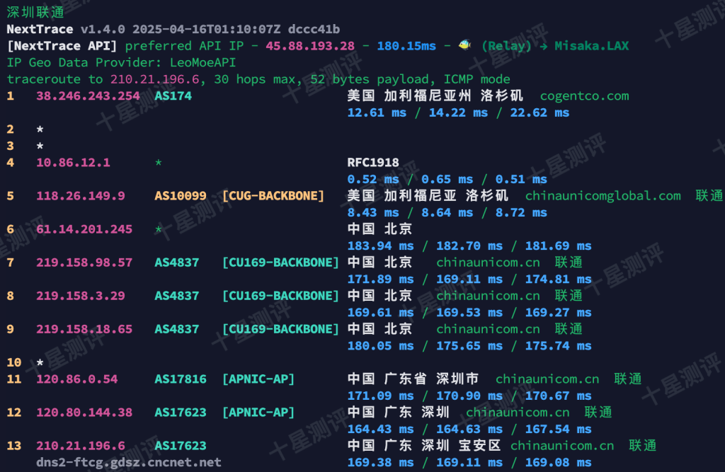 荫云Yin-Net|美国家庭住宅原生双ISP VPS综合测评 16 2025043011191919191119