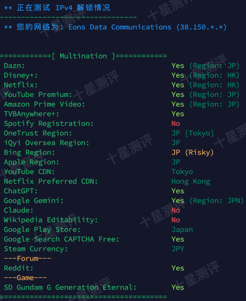 LALA Network|日本BGP VPS综合测评 19 2025050819235523551955