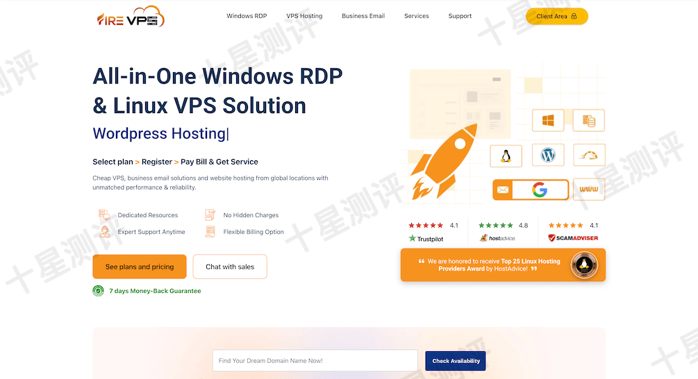 Firevps|美国洛杉矶VPS特惠:年付$9.99起,AMD EPYC 7443P/SSD/1Gbps带宽 1 2025090622252025202220