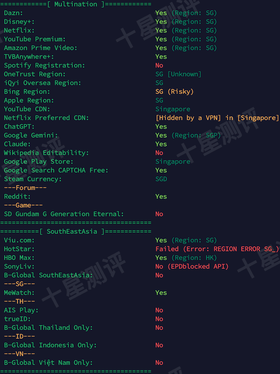 丽萨主机|Lisahost 新加坡原生IP大带宽VPS综合测评(AS38136 Akari Networks) 4 2026032019393739371937